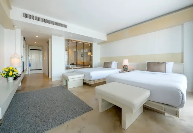 Premium, Deluxe, 2 Double Beds, Double or Single Bed، Awa Resort Koh Chang 6/9