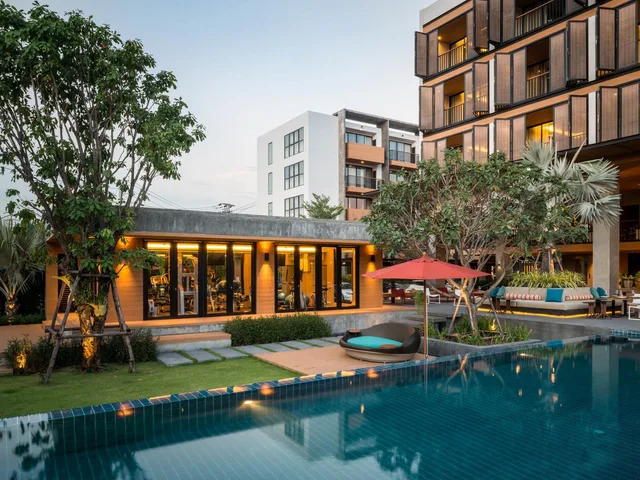 استوديو بسرير مزدوج أو سريرين منفصلين، The Silver Palm Wellness Resort 1/1