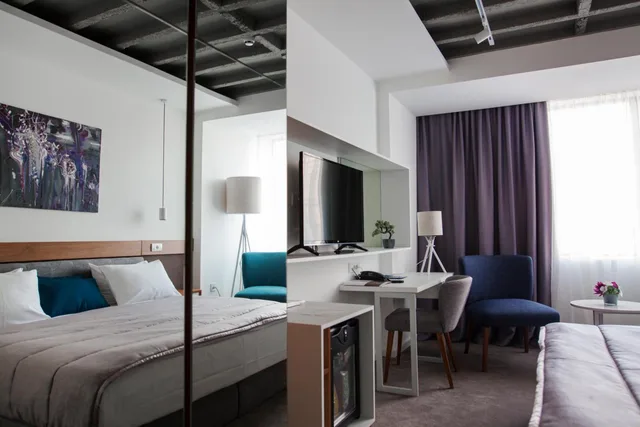 شقة ديلوكس بغرفة نوم واحدة، New City Hotel and Restaurant Nis 3/7