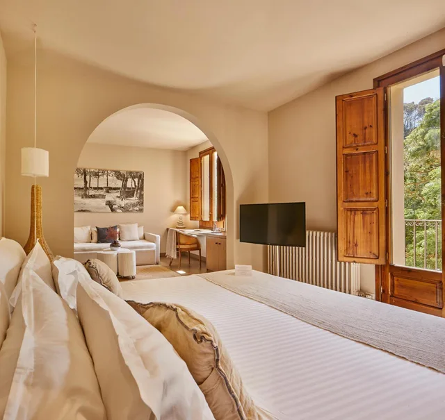 غرفة بسرير مزدوج، Mas Salagros Ecoresort Aire Ancient Baths 1/4