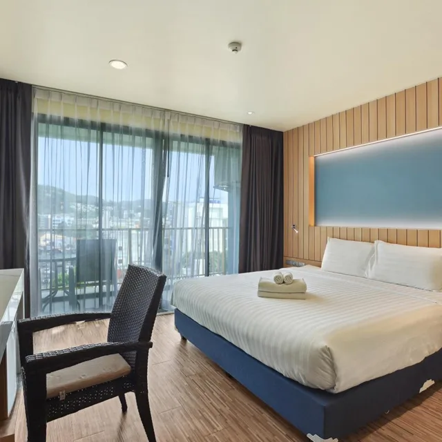 غرفة غراند سوبيريور بسرير مزدوج، Dome Kata Resort 4/10