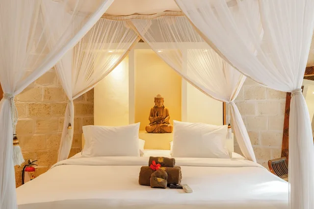 بنغل ديلوكس بسرير كينج وسرير فردي، La Joya Balangan Resort 3/10