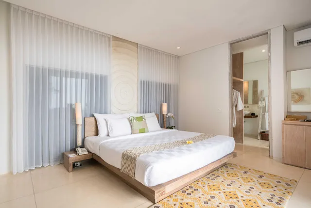 غرفة ديلوكس بسرير كينج بحوض استحمام، Svarga Resort 1/2