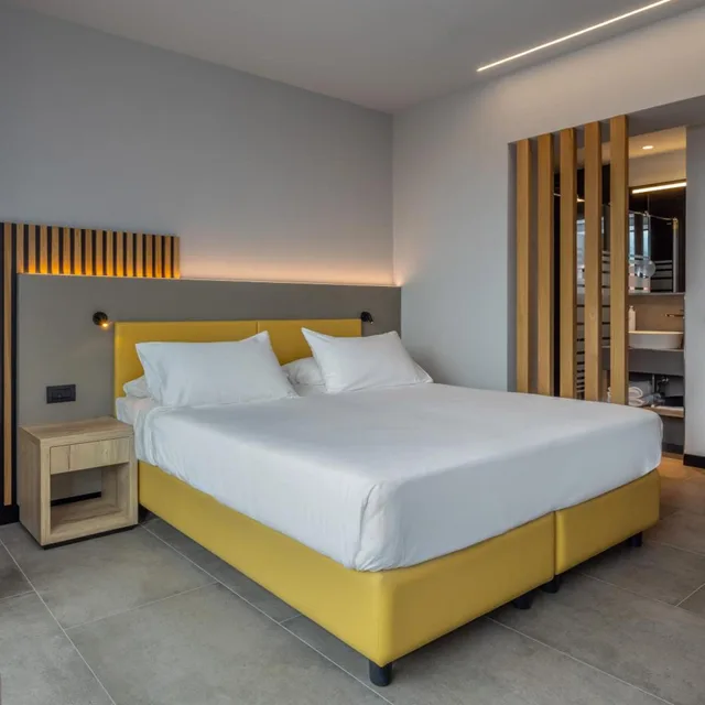 غرفة ديلوكس كبيرة بسرير مزدوج بشرفة، Hotel Garda 1/10