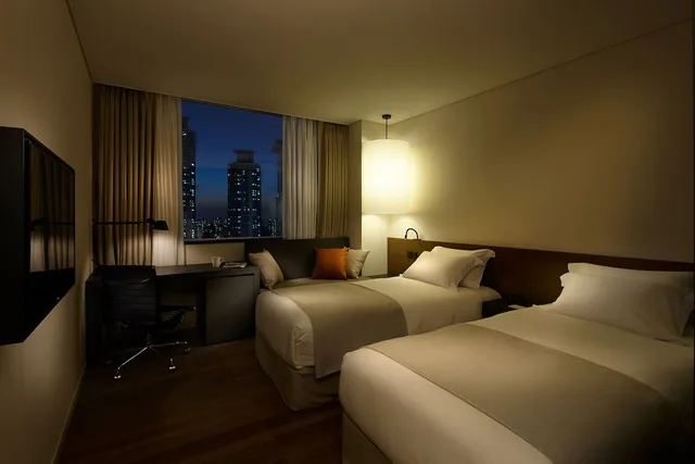 غرفة قياسية بسريرين منفصلين، Shilla Stay Jeju 1/9
