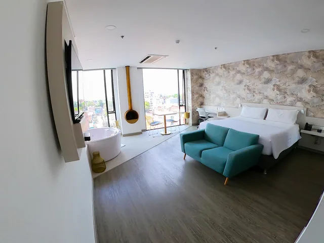 جناح بإطلالة، Hotel Black Tower Premium 5/9