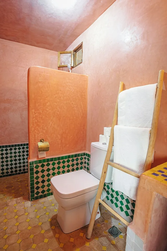 غرفة بانورامية بسرير مزدوج أو سريرين منفصلين بإطلالة على الجبل بغرفة نوم واحدة، RIAD ATLAS PRESTIGE 9/10