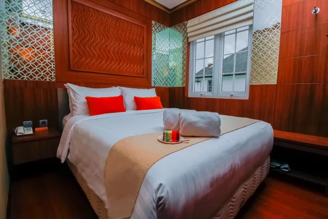 غرفة بسرير مزدوج بإطلالة على الحديقة، Petit Boutique Hotel Solo 4/4