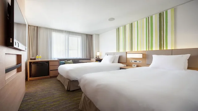 غرفة قياسية بسريرين منفصلين، ANA Holiday Inn Resort Shinano-omachi Kuroyon 1/4