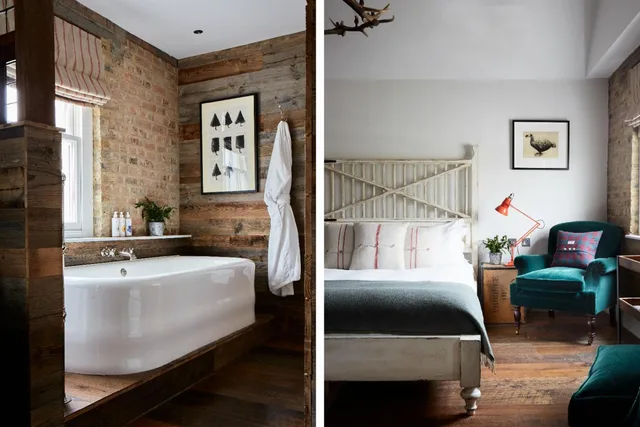 غرفة كبيرة بسرير مزدوج، Artist Residence London 3/4