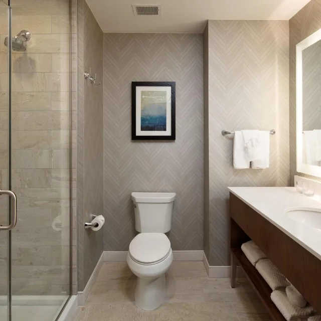جناح بسريرين كوين بغرفتين مع أريكة، EMBASSY SUITES BY HILTON AMARILLO DOWNTOWN HOTEL 4/6