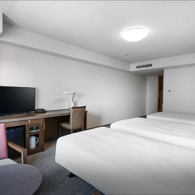 غرفة سوبيريور بسريرين منفصلين مع سرير إضافي، Daiwa Roynet Hotel Naha Omoromachi 4/7