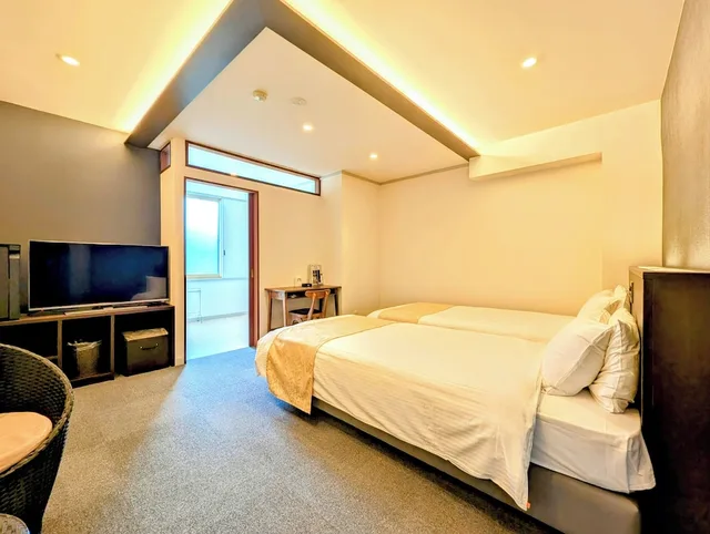 غرفة ديلوكس بسريرين منفصلين، Kanazawa Ekimae Hotel 1/7