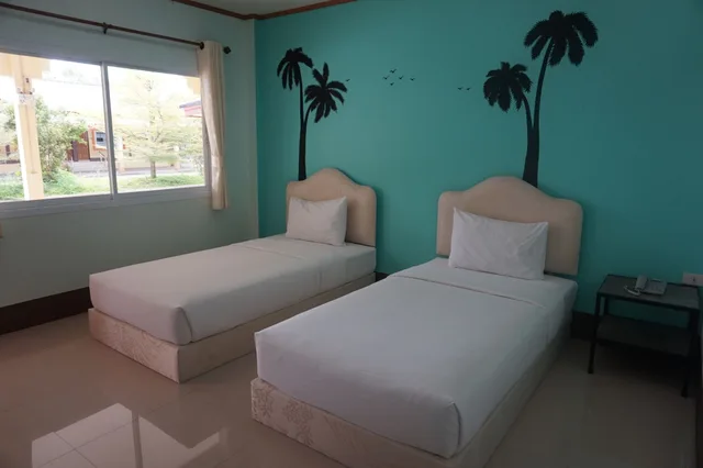 غرفة قياسية بسريرين منفصلين، A Nice Resort & Villa 7/10