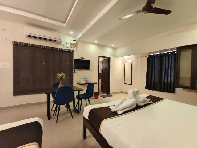 غرفة كلوب بسريرين مزدوجين، OYO Rooms off Aurobindo Ashram 4/10
