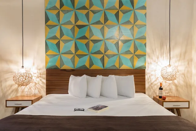 غرفة فاخرة بسرير كينج، Quinta Margarita Suites 3/6