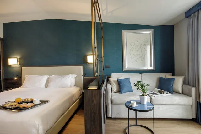 غرفة ديلوكس بسرير مزدوج أو سريرين منفصلين، Hotel St Martin 3/10