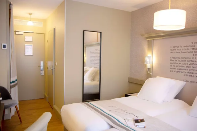 غرفة كومفورت بسريرين منفصلين، Hotel Litteraire Gustave Flaubert, BW Signature Collection 11/13
