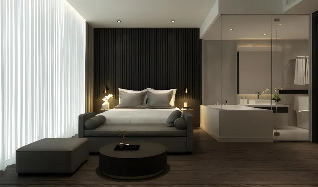 غرفة سوبيريور بسرير مزدوج، Grand Ocean Luxury Boutique 2/3