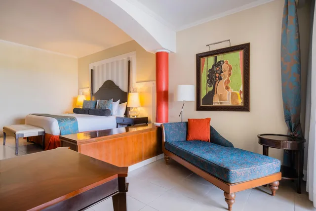 غرفة بسرير مزدوج بإطلالة على البحر، JOIA Rose Hall by Iberostar - Adults Only 2/5