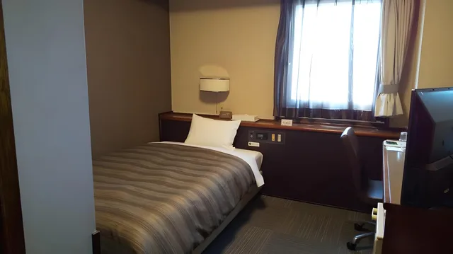 غرفة قياسية مفردة بإطلالة على المدينة في المبنى الرئيسي للمدخنين، Hotel Route-Inn Dai-Ichi Nagano 1/1