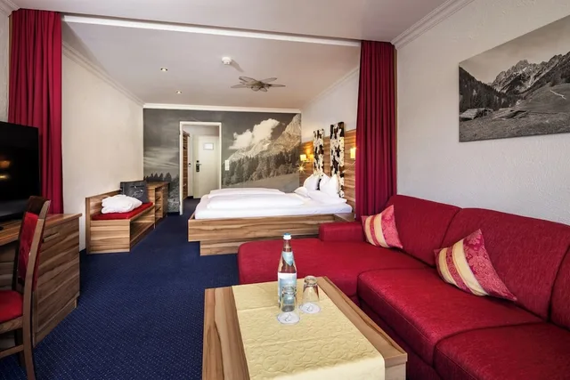 غرفة كومفورت بسرير كينج، Hotel Alpenhof 6/10