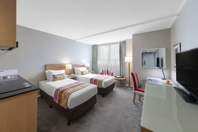 شقة استوديو بسرير كوين، Nesuto Parramatta Apartment Hotel 4/7