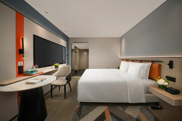 غرفة بسرير كينج، Holiday Inn Express Beijing Downtown 4/8