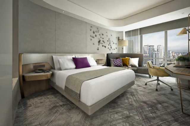 جناح رئاسي بسرير فردي، Crowne Plaza Kuala Lumpur City Centre 2/4