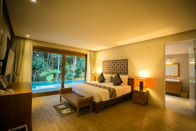 فيلا بغرفتي نوم بمسبح خاص، SENETAN VILLAS AND SPA RESORT 1/9