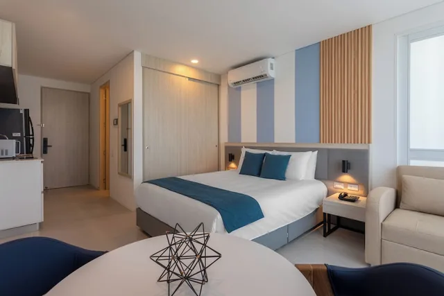 جناح ديلوكس بسرير مزدوج مع أريكة، Hotel Porto Horizonte All inclusive By OxoHotel 2/4