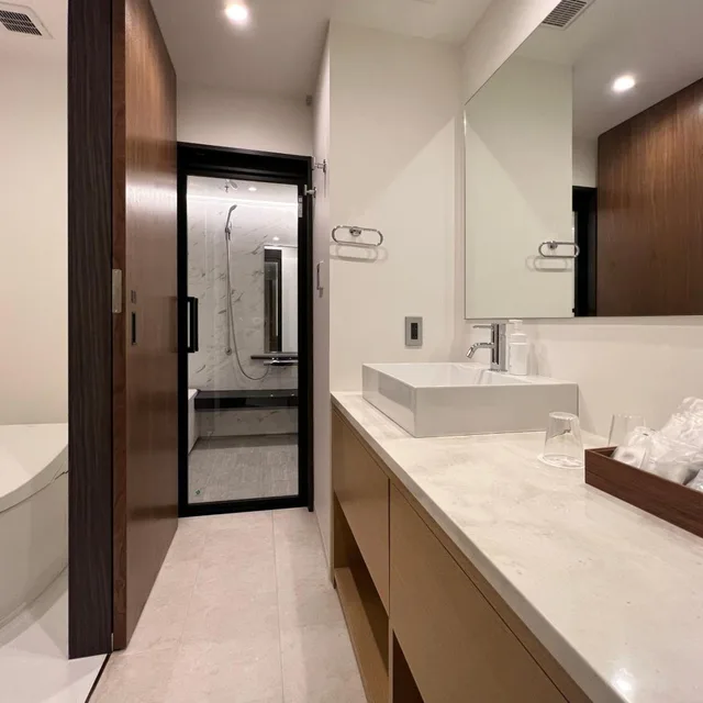 غرفة بسريرين منفصلين بحمام خاص، Yoin Hotel Kyoto Gion 6/7