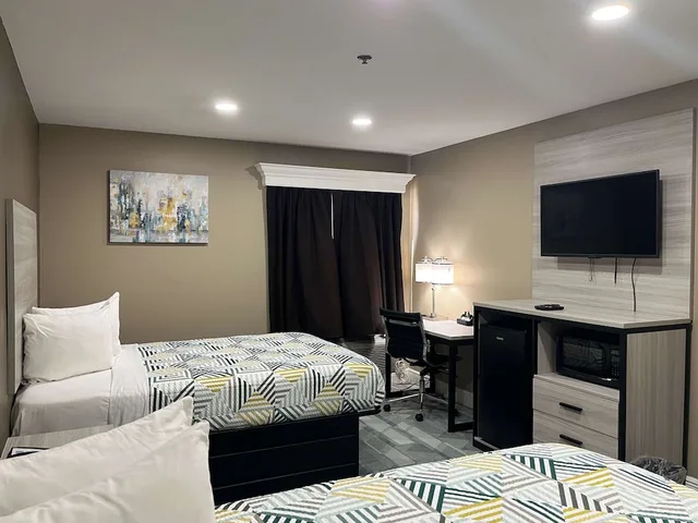 غرفة ديلوكس بسريرين مزدوجين، Motel6 Houma, LA 3/5