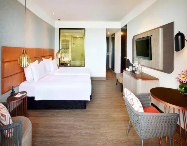 غرفة بريميوم ديلوكس بسرير كينج، Pullman Bali Legian Beach 2/4