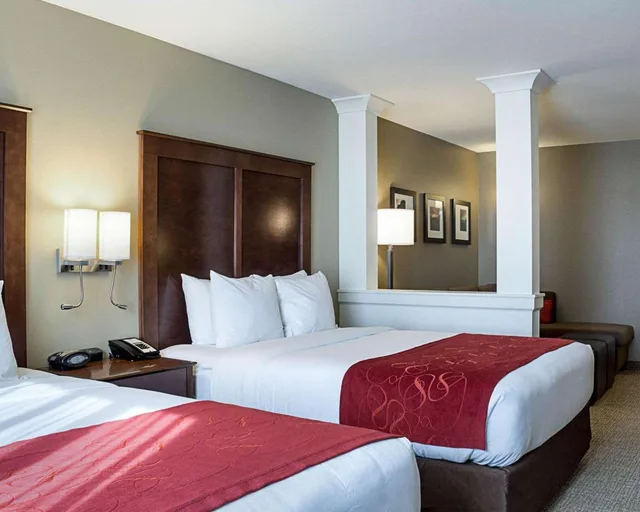 جناح بسريرين كوين لذوي الإعاقة، Comfort Suites Fargo Medical Center 2/2