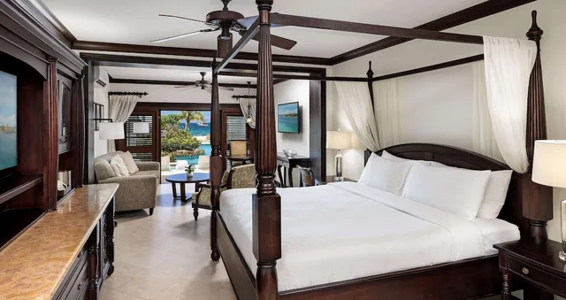 1 Bedroom, Swim Up, Suite, King Bed, Beach Front, Butler، Sandals Negril - Adults Only 2/3