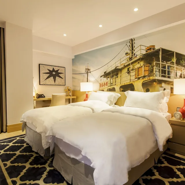 غرفة قياسية بسريرين منفصلين، Caravel Hotel 3/5