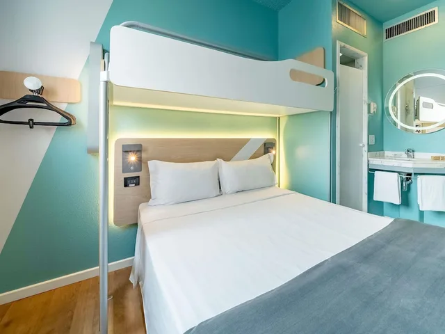 غرفة سوبيريور ثلاثية بسرير مزدوج وسرير بطابقين، Ibis Budget Sao Paulo Jardins 7/10