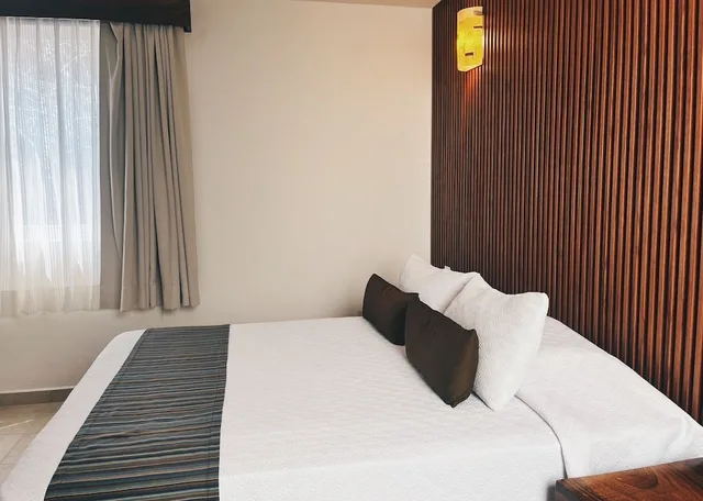 غرفة قياسية بسرير كوين، Quinta Bella Huatulco 4/5