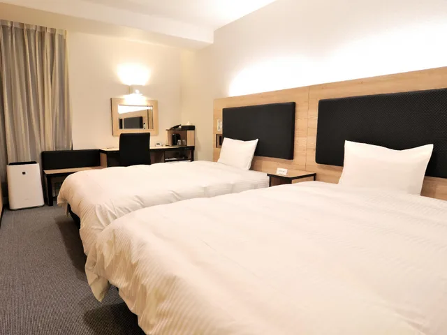 غرفة بسريرين منفصلين للمدخنين، Green Rich Hotel Kurume 2/2