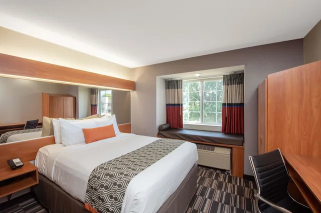 جناح استوديو بسرير كوين، Microtel Inn Suites By Wyndham Springfield 3/10