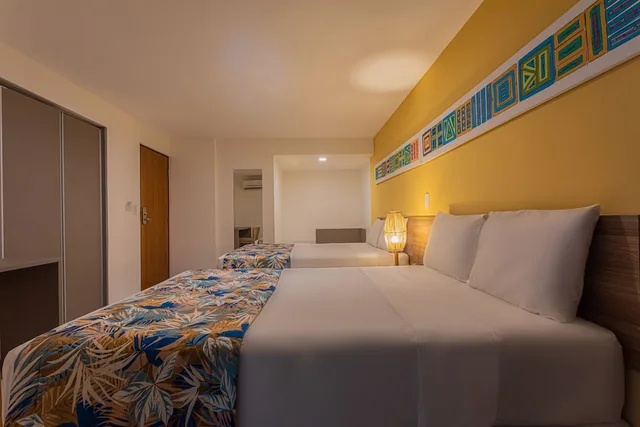 Family, 2 Double Beds, Slim Pajucara by Tropicalis 5/9