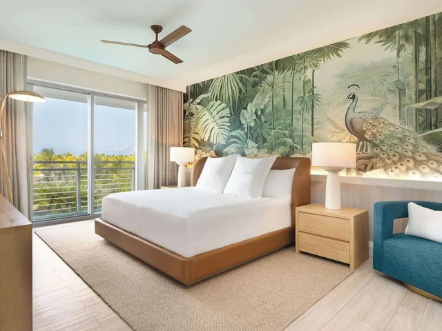 إقامة بسرير كينج بإطلالة على البحر بغرفة نوم واحدة، SLS Baha Mar 2/9