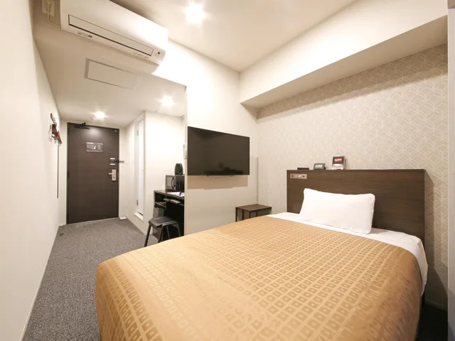 غرفة بسرير نصف مزدوج للمدخنين، Hotel Livemax Chiba-Chuo Ekimae 6/6
