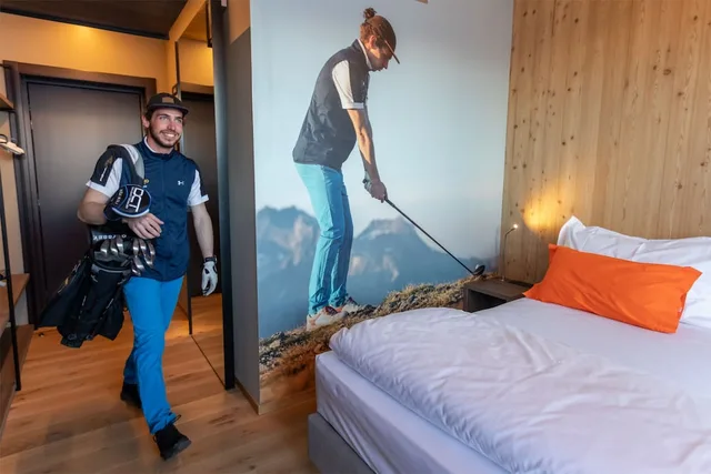 غرفة قياسية بسريرين منفصلين، Montivas Lodge 9/10