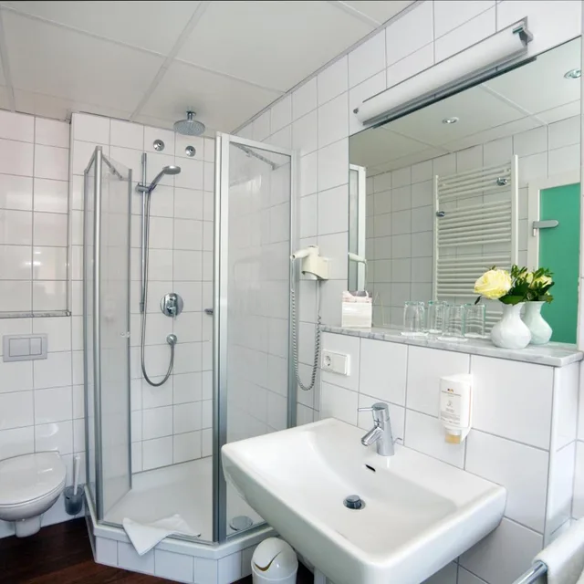 غرفة اقتصادية بسرير كينج، Stadthotel Freiburg 6/6