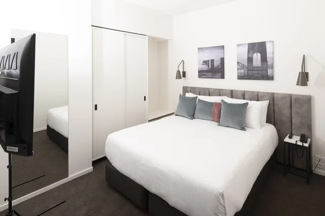 شقة بسرير كينج بغرفة نوم واحدة، Oaks R Suites Geelong 4/8