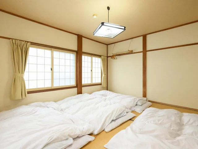 غرفة رباعية بحمام مشترك، Ryokan Tabataya 1/1