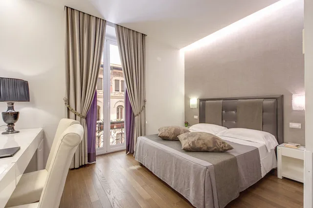 غرفة قياسية بسريرين منفصلين، Boutique Hotel Roma 2/2
