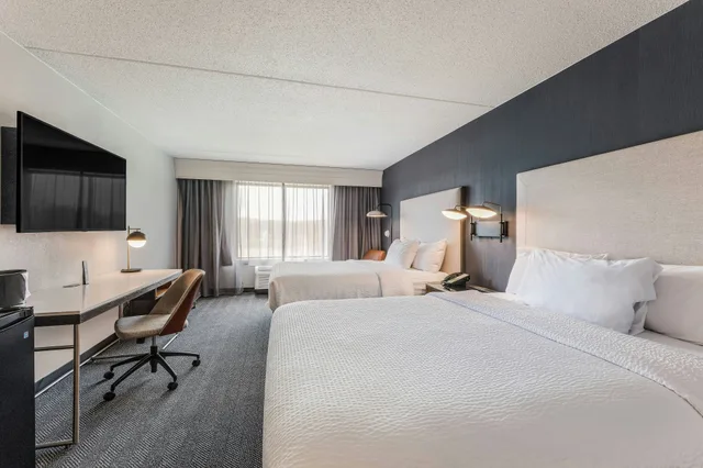 غرفة بسريرين كوين، Courtyard Rockaway Mt Arlington 1/3